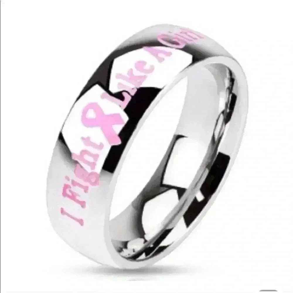 Breast Cancer Awareness Rings